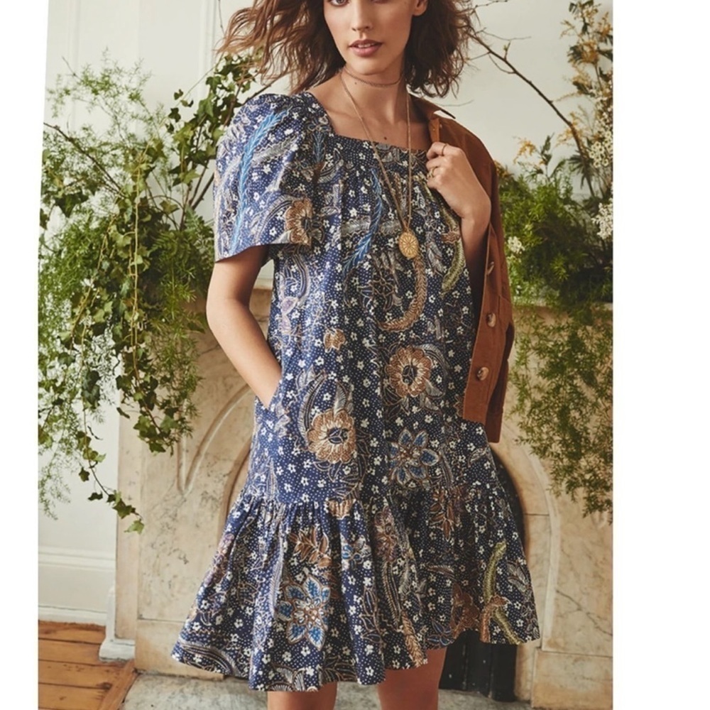 Cara Cara Janie Batik-Print Cotton Dress